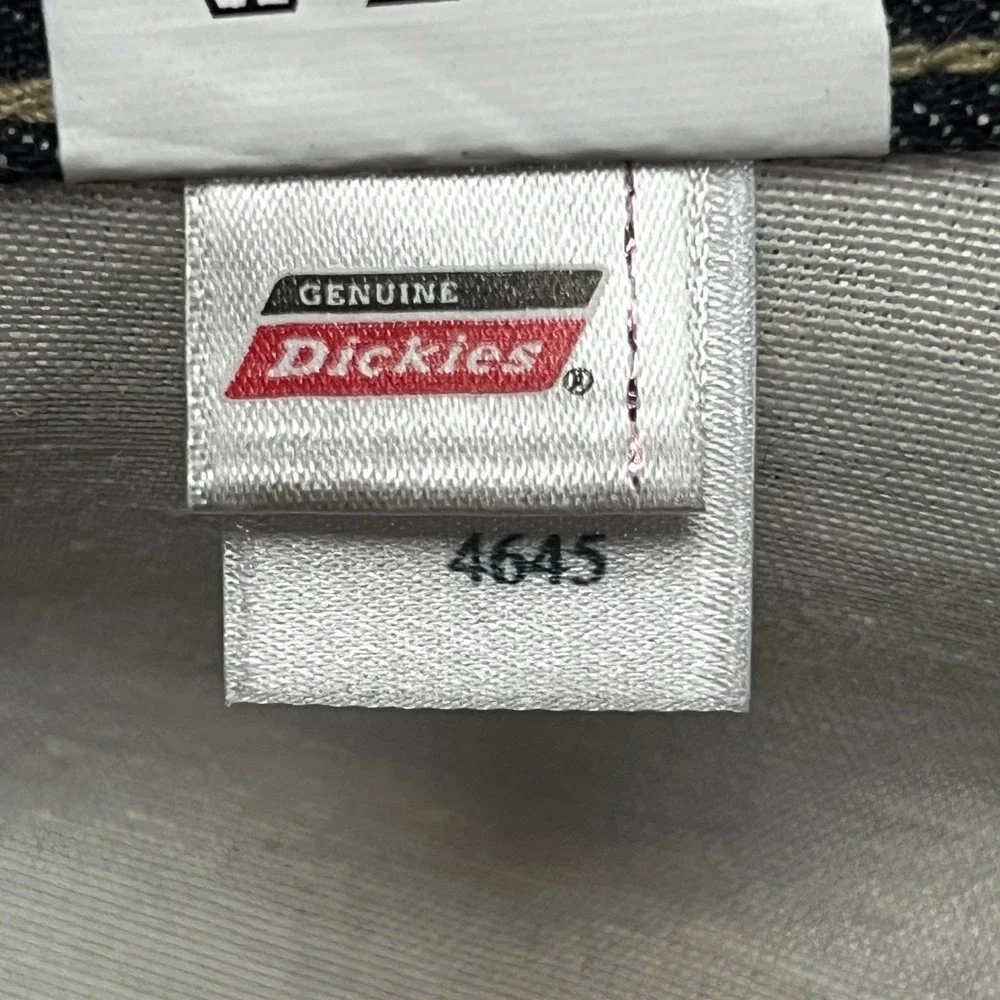 Dickies Shorts Mens 42 Dark Wash Denim Carpenter ER305NB Utility Workwear Pocket